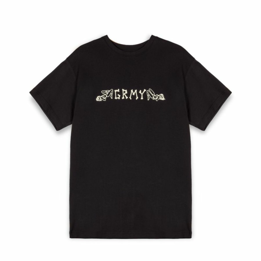 Hombre Grimey  | Camiseta Grimey The Infame - Black | Fw23